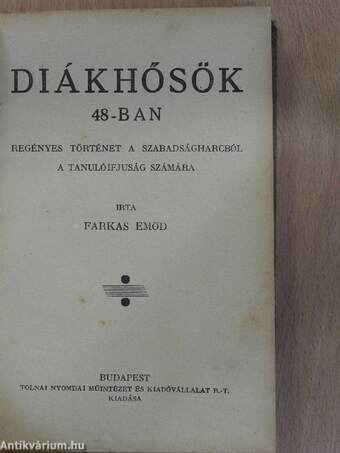 Diákhősök 48-ban