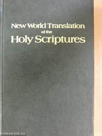 New World Translation of the Holy Scriptures