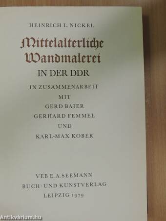 Mittelalterliche Wandmalerei in der DDR