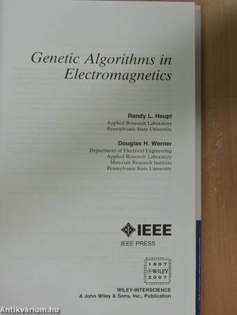 Genetic Algorithms in Electromagnetics