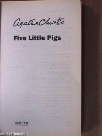 Five Little Pigs