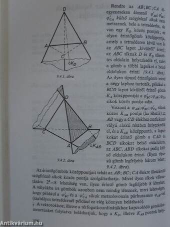 Fejezetek az elemi geometriából