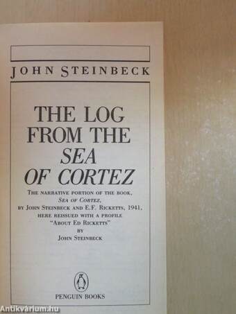 The log from the sea of Cortez