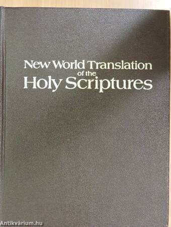 New World Translation of the Holy Scriptures