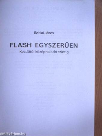 Flash egyszerűen