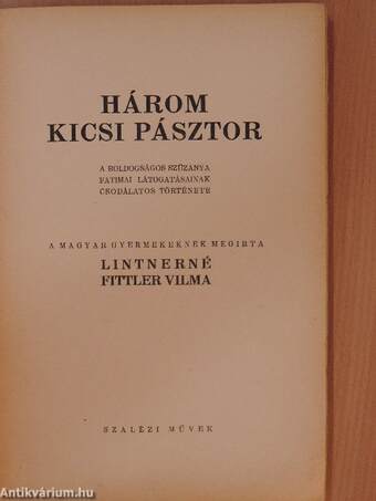 Három kicsi pásztor