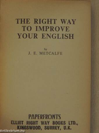 The Right Way to Improve Your English