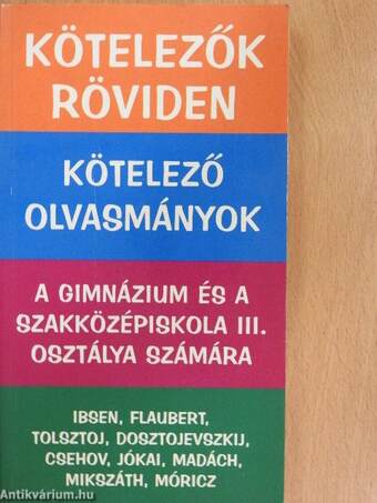 Kötelező olvasmányok