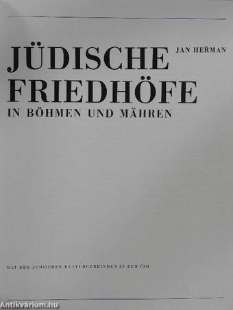 Jüdische Friedhöfe in Böhmen und Mähren