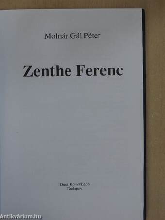 Zenthe Ferenc