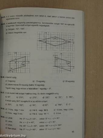 Matematika 5. feladatainak megoldása