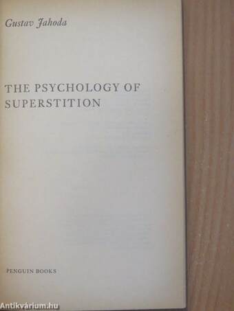 The psychology of superstition