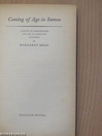 Coming of Age in Samoa