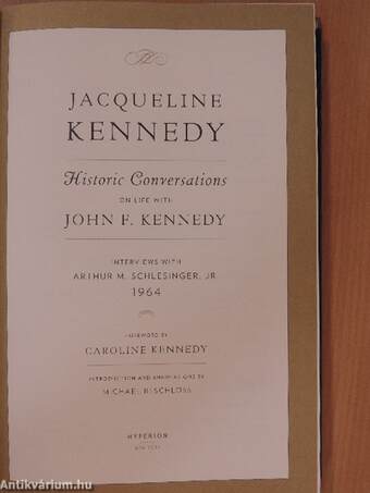 Historic Conversations on life with John F. Kennedy - 8 CD-vel