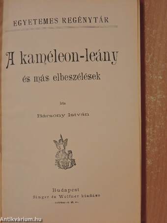 A kaméleon-leány