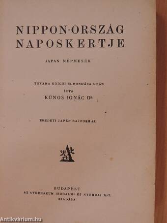 Nippon-ország naposkertje