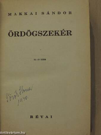 Ördögszekér