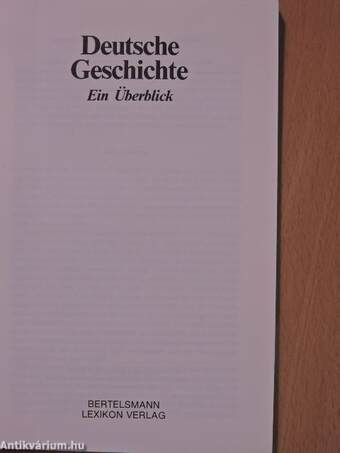 Deutsche Geschichte