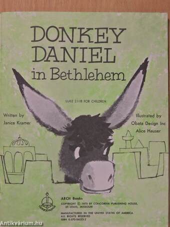 Donkey Daniel in Bethlehem