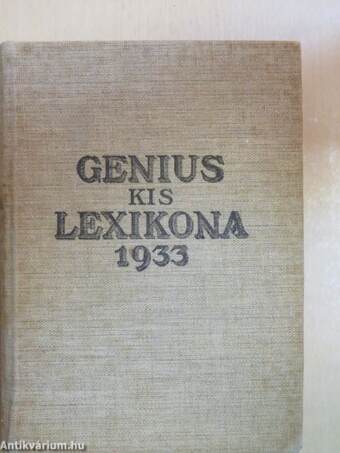 Genius kis lexikona