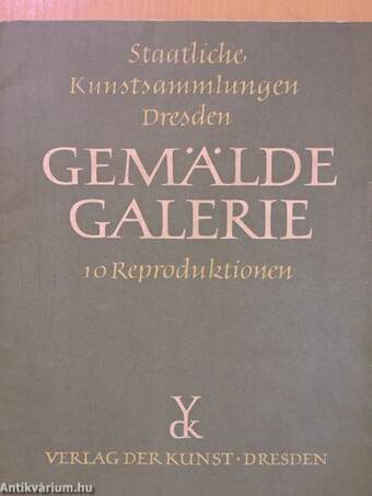 Staatliche Kunstsammlungen Dresden Gemälde Galerie