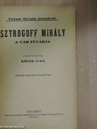 Sztrogoff Mihály 