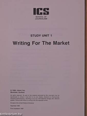 Writing for the market