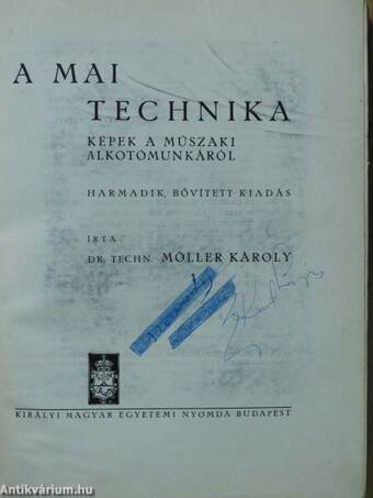 A mai technika