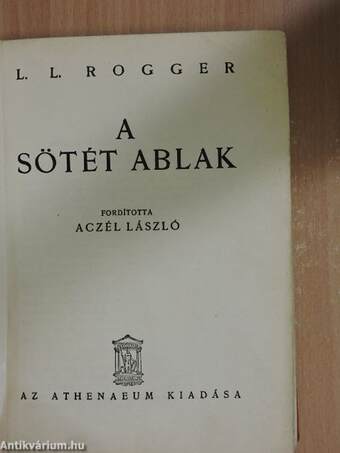 A sötét ablak