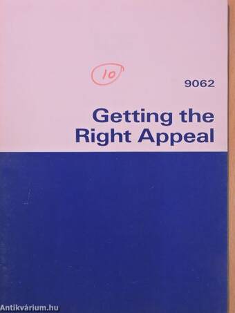 Getting the right appeal