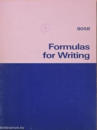 Formulas for writing