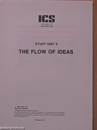 The flow of ideas