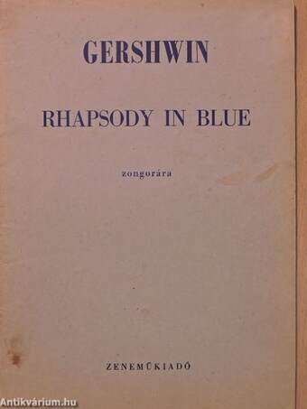 Rhapsody in blue