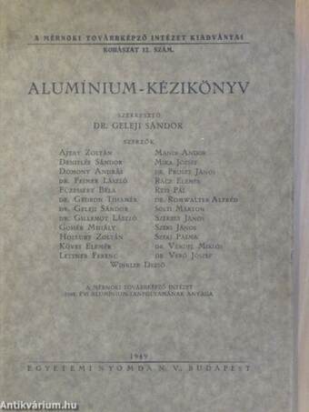 Alumínium-kézikönyv