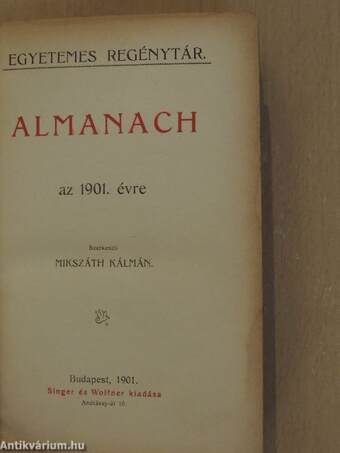 Almanach az 1901. évre