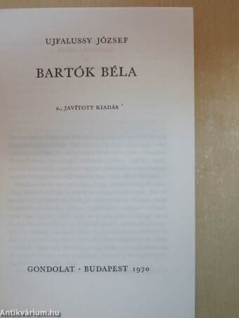 Bartók Béla