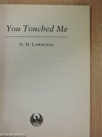 You Touched Me