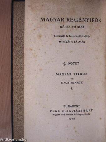 Magyar titkok I-III.