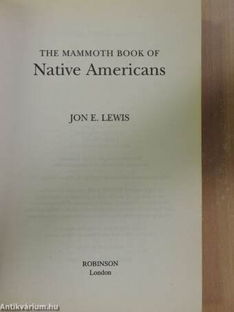 The Mammoth Book of Native Americans