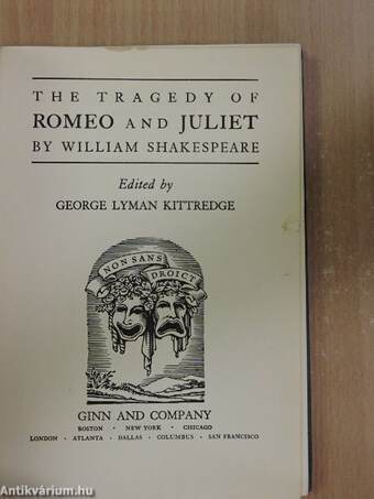 The Tragedy of Romeo and Juliet