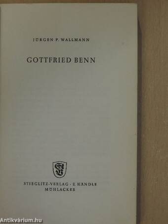 Gottfried Benn