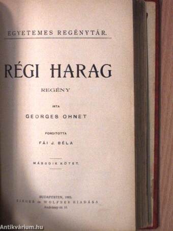 Régi harag I-II./Próba