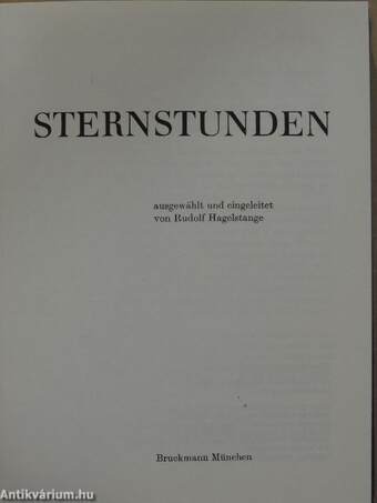 Sternstunden