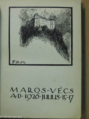 Erdélyi Helikon antologiája 1927. I. (töredék)