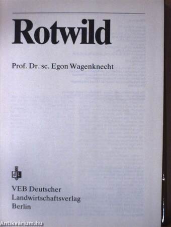 Rotwild