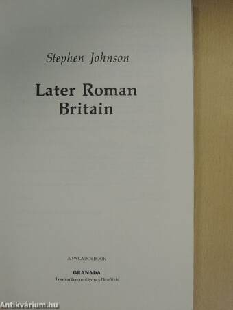 Later Roman Britain