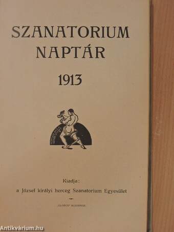 Szanatorium Naptár 1913