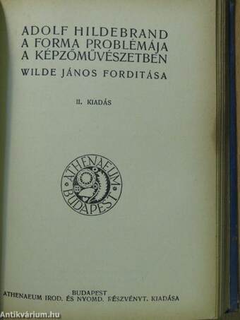 A balgaság dícsérete/A forma problémája a képzőművészetben/Shakespeare