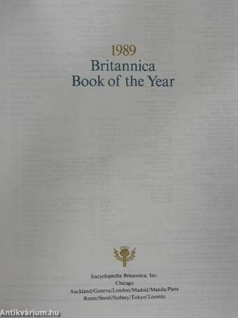 Britannica Book of the Year 1989