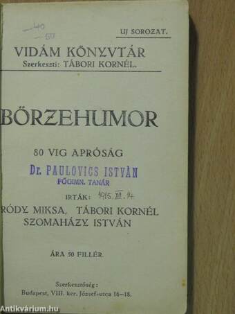 Börzehumor